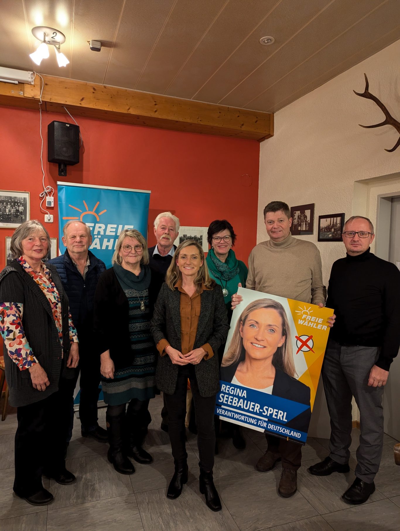 Besuch bei FREIE WÄHLER in Holzheim